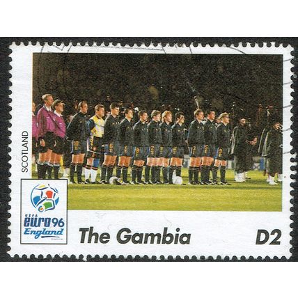 Gambia 1996 European Football Championships 2d Multicoloured SG2276 FU