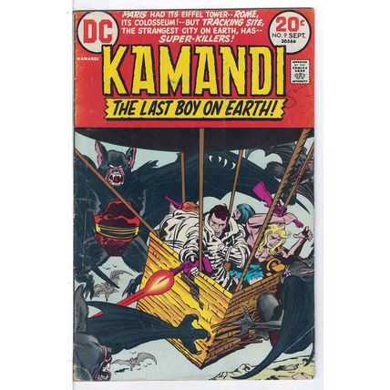Kamandi (Vol 1) The Last Boy on Earth # 009 VG+ RS003 ORIG US COMICS
