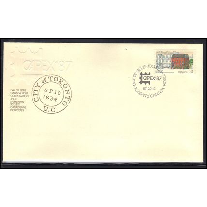 Cover Canada CAPEX '87 (Cachet-U/A) Box0021