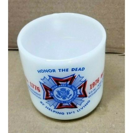 V.F.W. Post 3388, 1976 Bicentennial Year Mug Cup Federal Glass Co. (G6)