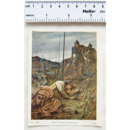 Vintage: Scholar's Lesson Picture Story No. 50 The Royal Outlaw