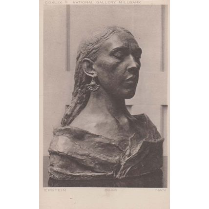 Epstein Nan 3646 Antique Painting Millbank National Art Gallery Old Postcard