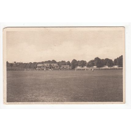 The County Cricket Ground Worcester Postcard