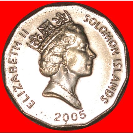 SHIP (1990-2005): SOLOMON ISLANDS ★ 50 CENTS 2005 UNC★LOW START★NO RESERVE