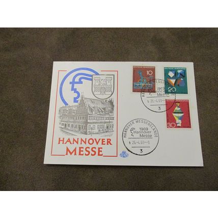 1969 Germany FDC Cover - Hannover Messe