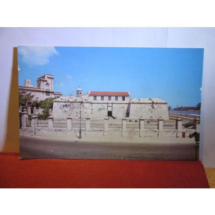 ROYAL FORCE CASTLE, HAVANA, CUBA unused postcard #