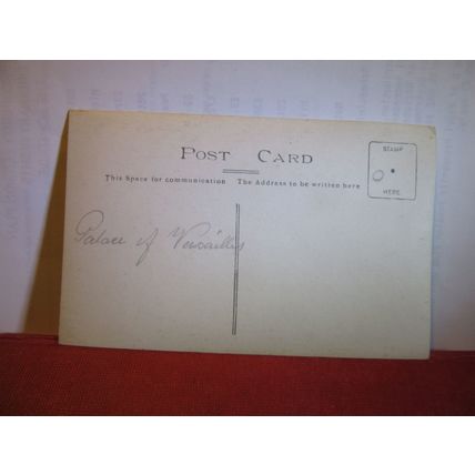 PALACE OF VERSAILLES, FRANCE vintage unused postcard RP #
