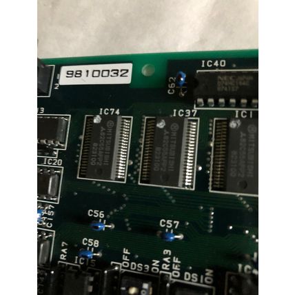 AMADA N20060-BSIO-000,2125389-1,N20060-BSI0-00  0,AMADA 9810032 I/O BOARD,BI