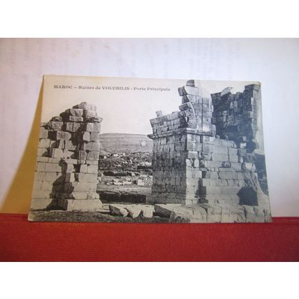 RUINES DE VOLUBILIS, MOROCCO, MAROC unused postcard =