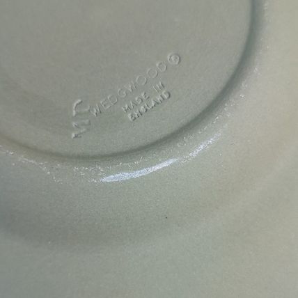 Small Wedgewood Saucer Trinket Coin Ring 11cm Used Vintage Grecian Grape Vine
