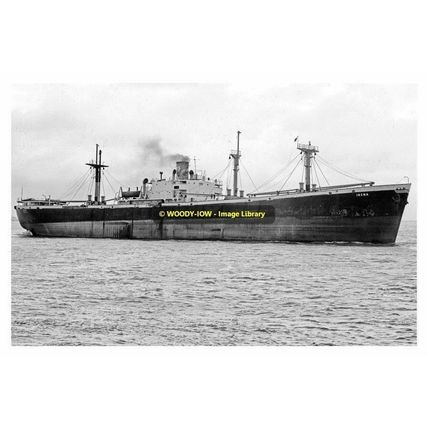 mc2148 - Greek Cargo Ship - Irena , built 1943 - photograph 6x4