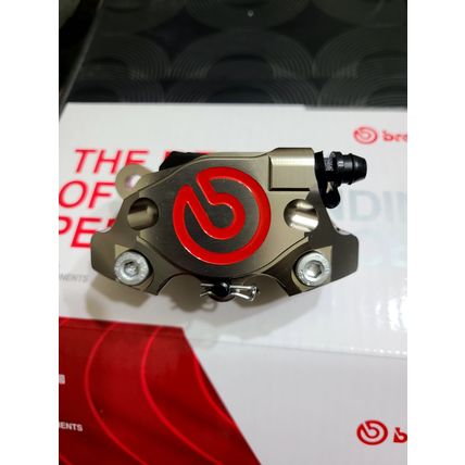 Brembo CNC billet Racing P2 34 84mm nickel rear brake caliper pads Ducati Honda
