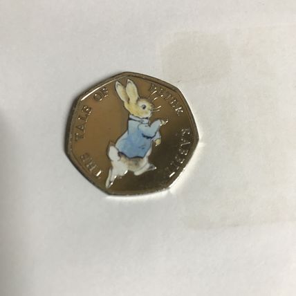 2017 - Beatrix Potter - Peter Rabbit - 50p ( Coloured )