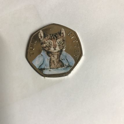 2017 - Beatrix Potter - Tom Kitten - 50p ( Coloured )