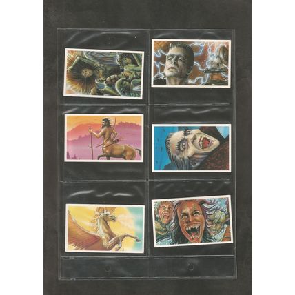 Brooke Bond Creatures of Legend 1994 Full set of 24 in Sleeves