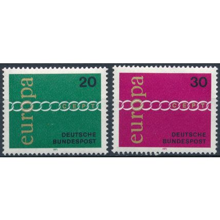 EUROPA - West Germany 1971 - MNH - MiNr 675/6