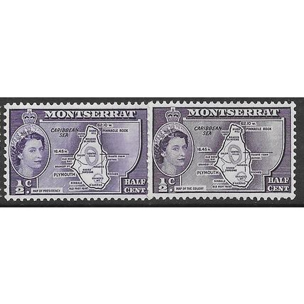 1953/1962 SG 136a+136b - MH (*)