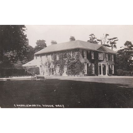 B935 CHADDLEWORTH HOUSE . RP POSTCARD. CHAPMAN @ SON