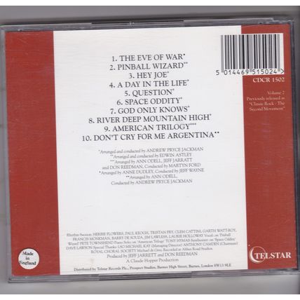 London Symphony Orchestra : Eve Of Destiny. (1994) CD Album