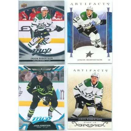 Jason Robertson 10x card lot incl Inserts, RC