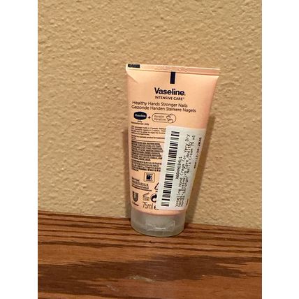 Vaseline Healthy Hands Stronger Nails Cream 75 ml Intensive Care for Dry Hands