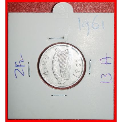 Ⰶ GREAT BRITAIN (1942-1969):IRELAND★6 PENCE 1961 DOG★HOLDER★LOW START★NO RESERVE