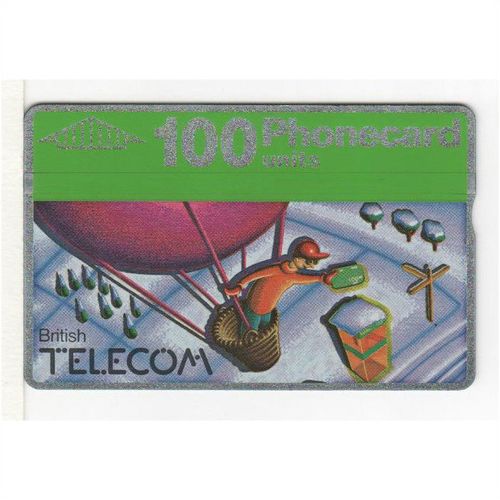 PHONE CARD - BT - SNOW - 100 UNITS