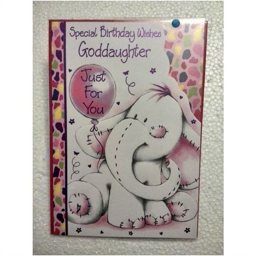 Special Birthday Wishes Goddaughter - Just For You