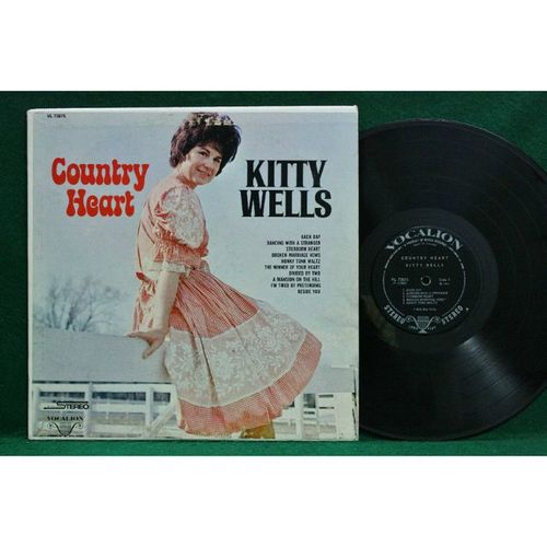 Kitty Wells - Country Heart - VL 73875 - VG+
