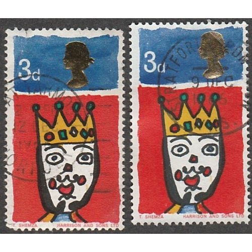 1966 Christmas. 3d Val (ordinary) Very Fine Used