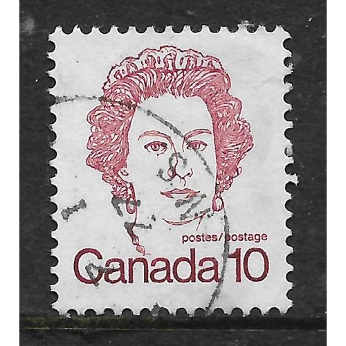 CANADA 1972 SG701 10c BROWN LAKE FINE USED#3