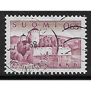 FINLAND 1963 65p PURPLE OLAVINLINNA SG 666 FINE USED