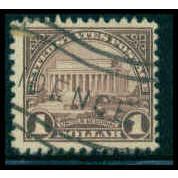 Used 571 $1 Lincoln Memorial Barely Clears M09503