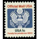 O127 1c Eagle Very Fine MNH G0472