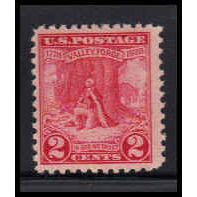 645 2c Valley Forge Just Clears MNH O1053