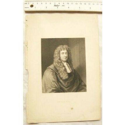 Vintage engraving - Lord William Russell