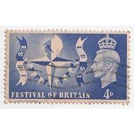 GB 1951 Festival of Britain 4d SG514 used