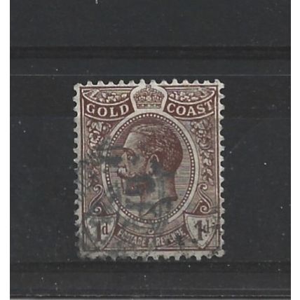GoldCoast.SG87 1d Chocolate-Brown.Fine Used.Jun25u