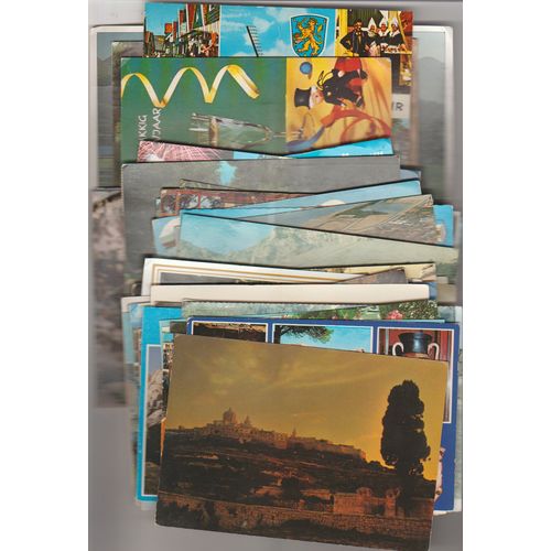 Postcards x 50 from 1960s to 1980s includes New Zealand & Malta