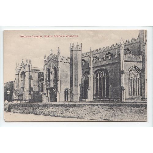 Thaxted Church Essex W C White Local Publisher Postcard