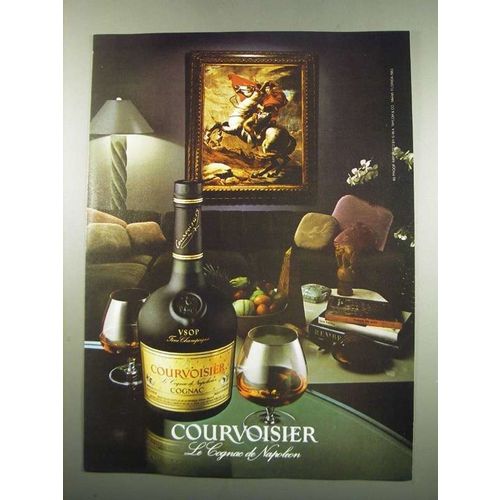 1984 Courvoisier Cognac Ad - Le Cognac de Napoleon