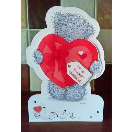 Valentine's Card - Husband - Tatty Teddy - 001