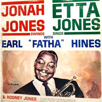Earl Fatha Hines Jonah, Etta, & Rodney Jones 1964 LP Vinyl Record (P8)