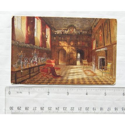 vintage Postcard The Great Hall, Knole, Kent