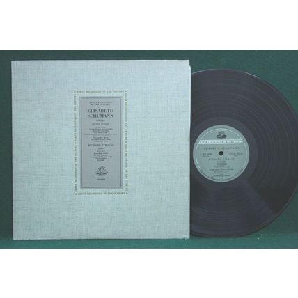 Elisabeth Schumann - Lieder-Wolf/Strauss - COLH 102 - NM