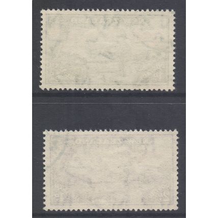 New Zealand Scott B28/B29 - SG678/679, 1946 Health Set used