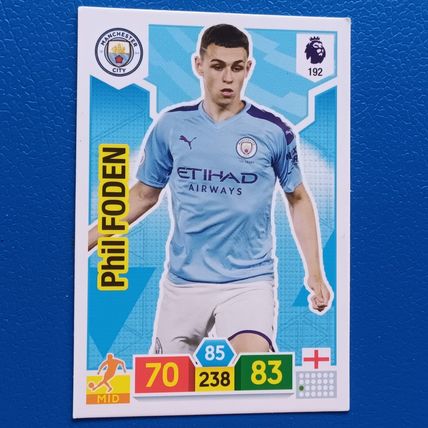 Panini ADRENALYN XL Premier League 2019/20 19/20 PHIL FODEN Manchester City #192