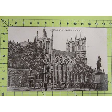 WESTMINSTER ABBEY, LONDON, ENGLAND, c1900s, Postcards