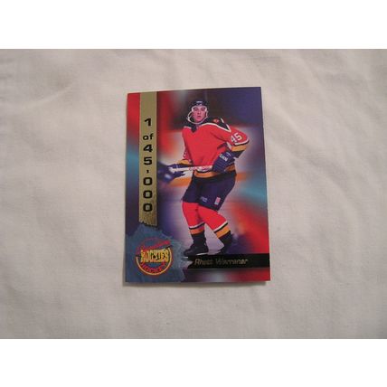Rhett Warrener 1995 Signature Rookies NUMBERED NO. 35 1 OF 45,000