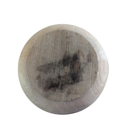 Vintage Ever Ready Badger Hair Shaving Brush 100T Wooden Lavender Soap Bowl Lid